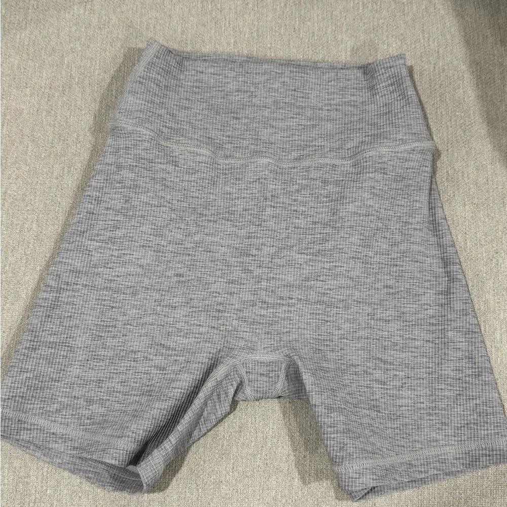 Muscle Nation Zero Rise Rib Midway Shorts - Picture 7 of 7